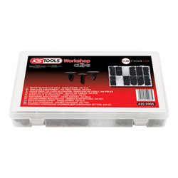 KS Tools Befestigungs-Clip-Satz für Kabelbäume, 340-teilig