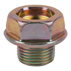 KS Tools Ölablassschraube, Außen6kant 24mm, M18x1,5x11,5mm, 10er-Pack