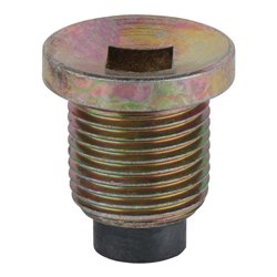 KS Tools Ölablassschraube, Innen4kant 8mm, M18x1,5x22mm, 10er-Pack