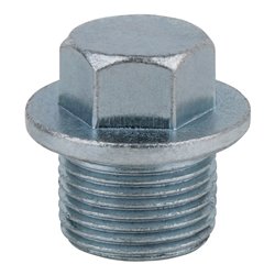 KS Tools Ölablassschraube, Außen6kant 17mm, M20x1,5x15mm, 10er-Pack