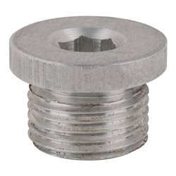 KS Tools Ölablassschraube Innen6kant 8mm, M18x1,5x11mm, 10er-Pack