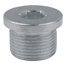 KS Tools Ölablassschraube, Innen6kant 10mm, M22x1,5x13,5mm, 25er-Pack