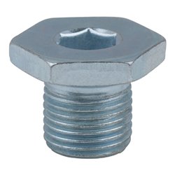 KS Tools Ölablassschraube, Innen6kant 8mm, M14x1,25x13mm, 25er-Pack