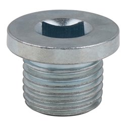 KS Tools Ölablassschraube, Innen4kant 8mm, M16x1,5x13mm, 25er-Pack, 16 mm