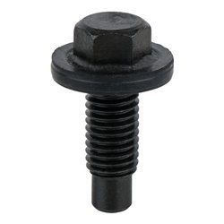 KS Tools Ölablassschraube,Außen6kant 15mm,M12x1,75x28,5mm,25er-Pack