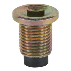 KS Tools Ölablassschraube, Innen4kant 8mm, M16x1,5x24mm, 25er-Pack