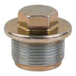 KS Tools Ölablassschraube, Außen6kant 17mm, M26x1,5x16mm, 25er-Pack