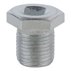 KS Tools Ölablassschraube, Innen4kant 8mm, M16x1,5x13mm, 25er-Pack, 20 mm