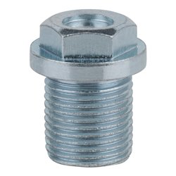 KS Tools Ölablassschraube, Außen6kant 17mm, M18x1,5x18mm, 25er-Pack