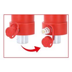 KS Tools (CEJN-) Nippel-Hydraulik für Anschlussgewinde 1/8'