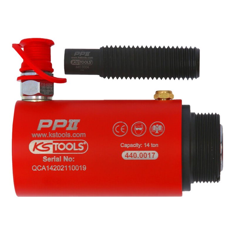 KS Tools Kurzhub-Hydraulikzylinder-Satz, 14t, 3-teilig