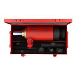 KS Tools Druck- und Zug-Hydraulikzylinder-Satz, 16t, 10-teilig