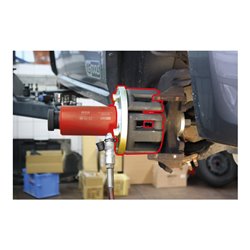 KS Tools Universal Werkzeug-Satz zur Kompakt-Radlagermontage, 9-teilig