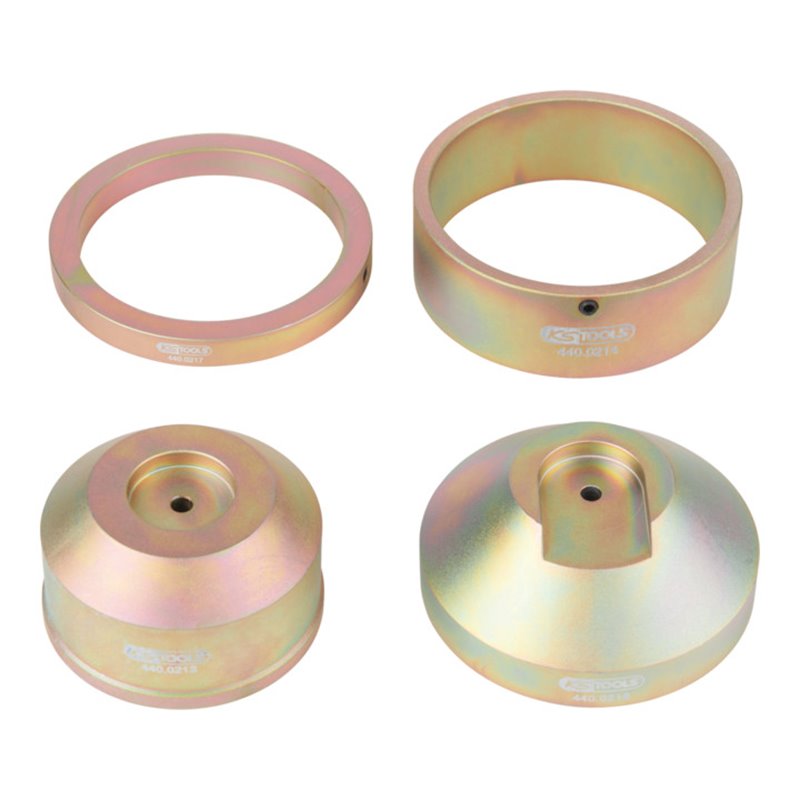 KS Tools Hinterachsbuchsen-Satz für Volkswagen / Audi / Seat / Skoda, 4-teilig