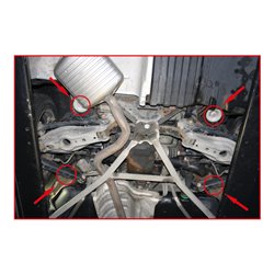 KS Tools Silentlagerwerkzeug-Satz, 21-teilig, für BMW Hinterachse