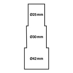 KS Tools Hydraulikzylinder-Halterungs-Satz, 4-teilig