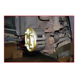 KS Tools Werkzeug-Satz zur Kompakt-Radlagermontage VAG, 17-teilig