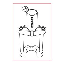 KS Tools Master Universal Presswerkzeug-Satz für Achsteile, 47-teilig