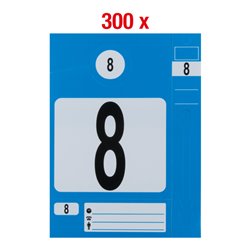 KS Tools Schlüsselanhänger-Set, blau, 300 Stück