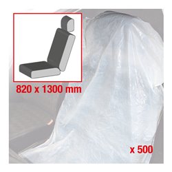 KS Tools Einweg-Sitzschoner, weiß, 500 Stück