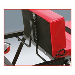 KS Tools Werkstattliege und Klappsitz, 1200x460mm