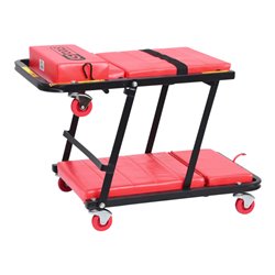 KS Tools Werkstattliege und Klappsitz, 1200x460mm