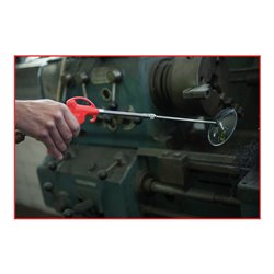 KS Tools Teleskop-Druckluft-Ausblaspistole 90-190mm mit Schutzschild