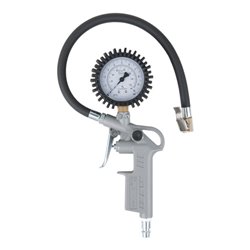 KS Tools Geeichter Druckluft-Reifenfüllmesser, 0-10 bar