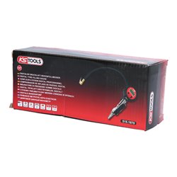 KS Tools Digitaler Druckluft-Reifenfüllmesser,0-14bar