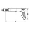 KS Tools 3/8' Druckluft-Nadelentroster max. 6,3bar 1/4'PT