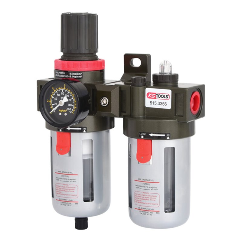 KS Tools 1/2' Druckluft-Wartungseinheit 0,5-12bar