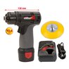 KS Tools Akku-Schleifmaschine, 3.200 U/min 10,8V, mit 1 Akku und 1 Ladegerät