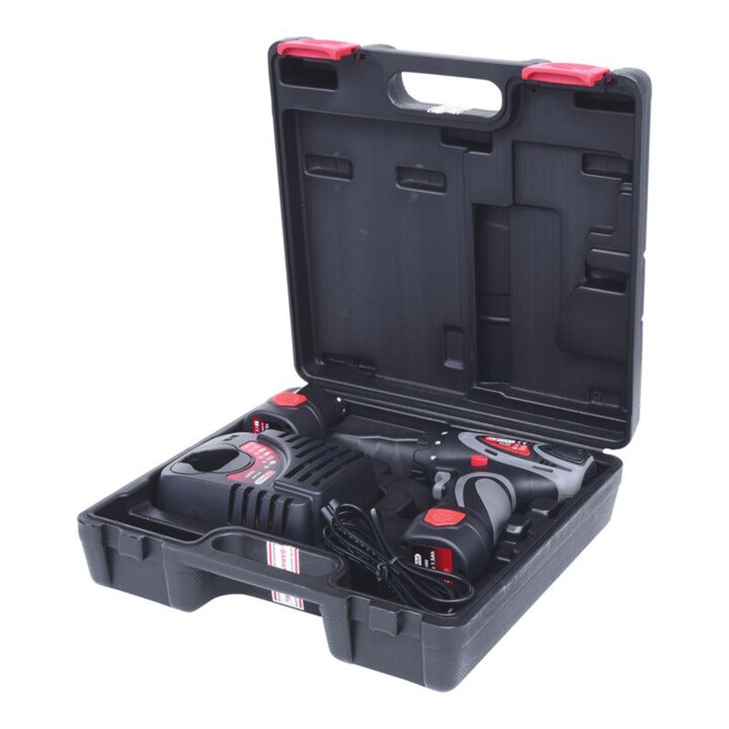 KS Tools 1/4' Akku-Bit-Schrauber, 24Nm, 400 U/min 10,8V, mit 2 Akkus und 1 Ladegerät