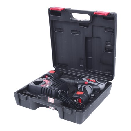 KS Tools 1/4' Akku-Bit-Schrauber, 24Nm, 400 U/min 10,8V, mit 2 Akkus und 1 Ladegerät