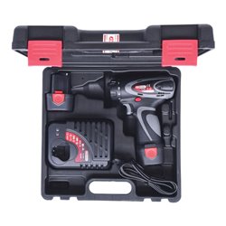 KS Tools 1/4' Akku-Bit-Schrauber, 24Nm, 400 U/min 10,8V, mit 2 Akkus und 1 Ladegerät