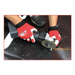 KS Tools Akku-Winkelschleifer 7000 U/min mit 2 Akkus und 1 Ladegerät