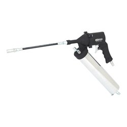 KS Tools Druckluft-Fettpresse mit flexiblem Schlauch und Düse