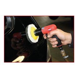 KS Tools 1/4' Mini-Druckluft-Polierer-Satz 5-tlg.