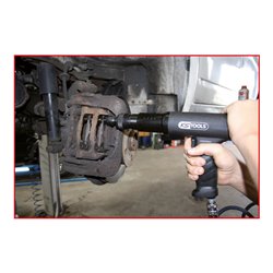 KS Tools Vibro-Impact Druckluft-Meißelhammer-Satz, 6-tlg.