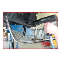 KS Tools Vibro-Impact Druckluft-Meißelhammer-Satz, 6-tlg.