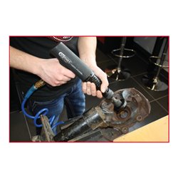 KS Tools Vibro-Impact Druckluft-Meißelhammer-Satz, 6-tlg.