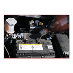 KS Tools Batteriefüllflasche für Batteriesäure