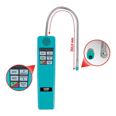 KS Tools Klimaanlagen-Lecksuchgerät