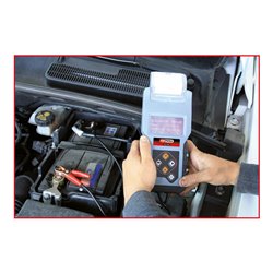 KS Tools 12-V-Digital-Batterie- und Ladesystemtester mit integriertem Drucker