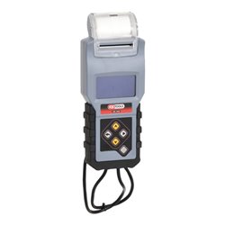 KS Tools 12-V-Digital-Batterie- und Ladesystemtester mit integriertem Drucker