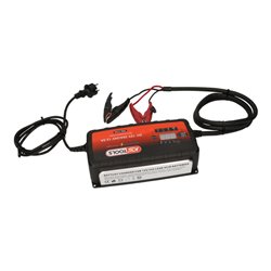 KS Tools 12V + 24V SMARTcharger Hochfrequenz-Batterieladegerät 25A/12,5A