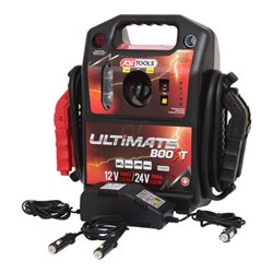 KS Tools 12 V + 24 V Batterie-Booster, mobiles Starthilfegerät 1700 A