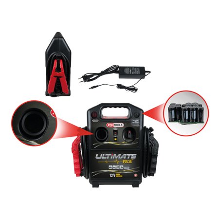 KS Tools 12 V Kondensator-Booster - mobiles Starthilfegerät 1800 A