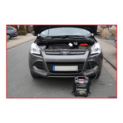 KS Tools 12 V Kondensator-Booster - mobiles Starthilfegerät 1800 A
