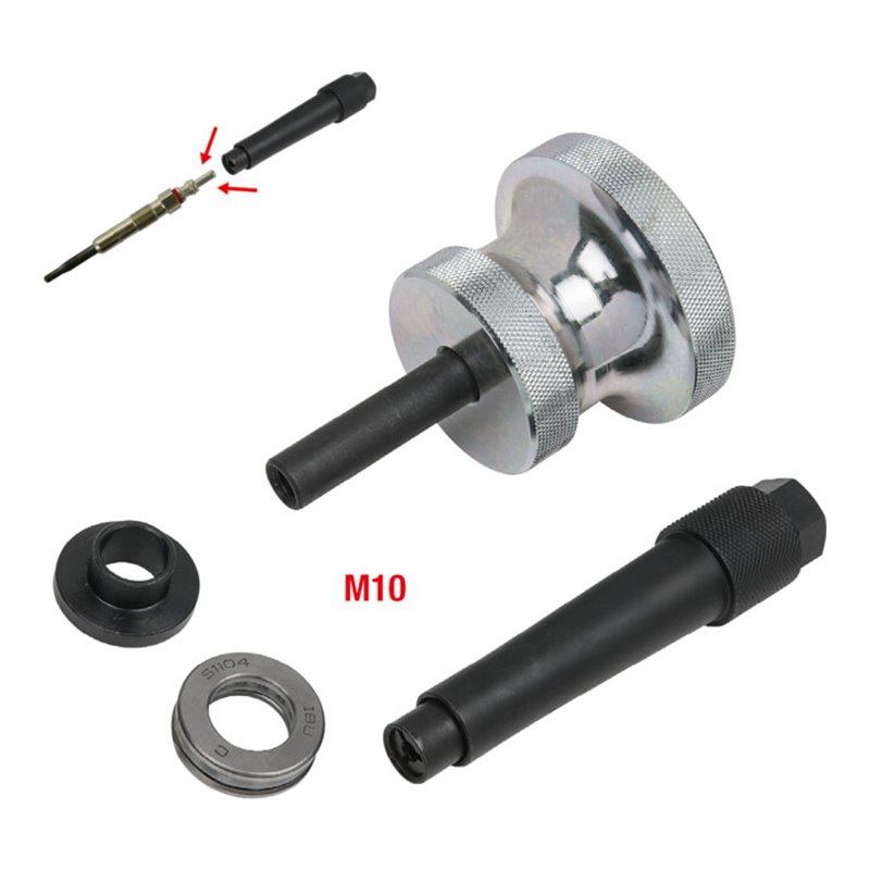 KS Tools Glühkerzen-Schlag-Auszieher-Satz für CDI Motoren, 4-teilig